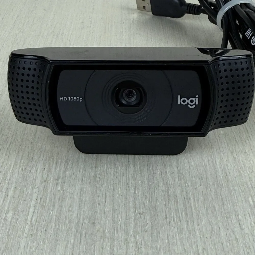Logitech Webcam C920 HD 1080p USB V-U0028 Black Tested